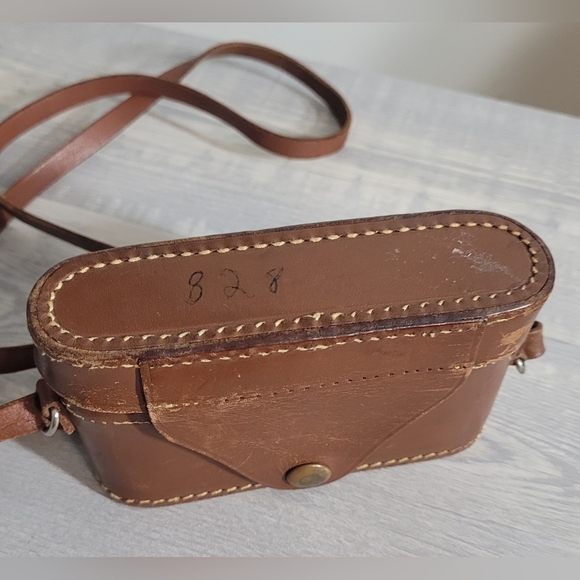 Kodak Flash Bantam Vintage Camera w/Leather Field Case Untested - Picture 7 of 11